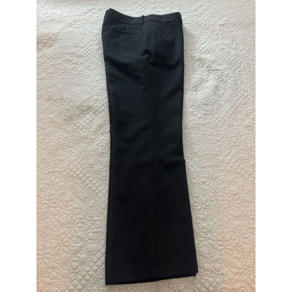 J.Crew Women's Wool Lined Dress Pants, Black, Size 8.
